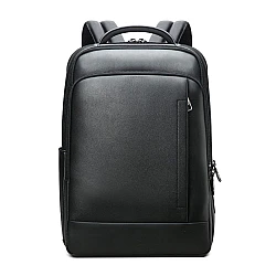 Δερμάτινο Σακίδιο πλάτης 24L Laptop 15,6” Bopai 61-16311 μαύρο