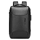 Δερμάτινο Σακίδιο πλάτης 23L Laptop 15,6” Bange 6622 μαύρο