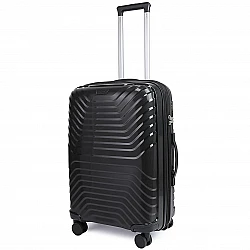Βαλίτσα Cardinal 7000 (PP) μεσαία 66,5x27,5x45 cm μαύρο