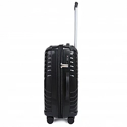 Σετ Βαλίτσες Cardinal 7000 καμπίνας μεσαία 56,5x24,5x37 cm + 66,5x27,5x45 cm μαύρο