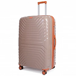 Βαλίτσα Ταξιδιού Cardinal 7000 (PP) μεγάλη 76x32,5x51 cm μπεζ