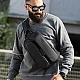 Τσαντάκι ώμου χιαστί crossbody Bange 7079 μαύρο