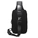 Τσαντάκι ώμου χιαστί crossbody Bange 7082 μαύρο