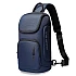 Τσαντάκι ώμου χιαστί crossbody Bange 7565 μπλέ
