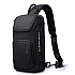 Τσαντάκι ώμου χιαστί crossbody Bange 7565 μαύρο