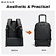 2 σε 1 Σακίδιο Πλάτης & Τροχήλατη Τσάντα Bange 8150 μαύρο