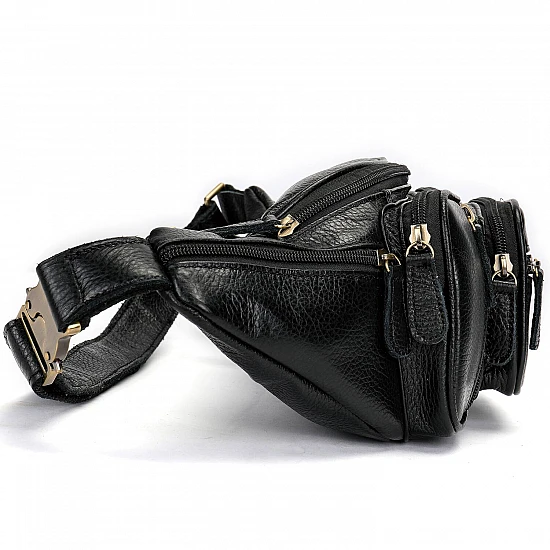 Δερμάτινο τσαντάκι μέσης Cardinal 8336 black