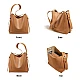 Δερμάτινη Γυναικεία Τσάντα Shopper ‘Ωμου Foxer 9136015F καφέ