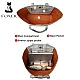 Γυναικεία Τσάντα PVC Shopper 'Ωμου Foxer 9140123F καφέ