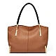 Δερμάτινη Γυναικεία Τσάντα Shopper 'Ωμου Foxer 938032F καφέ