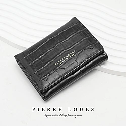 Μικρό Πορτοφόλι Γυναικείο Pierre Loues B13-48 μαύρο