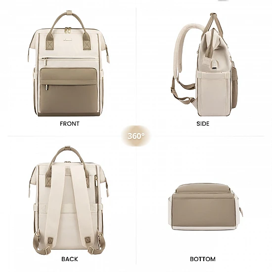 Σακίδιο Επαγγελματικό Γυναικείο Lovevook 15,6'' MB2020 beige/khaki