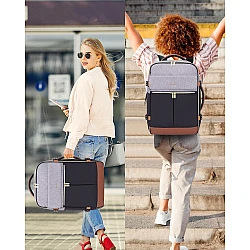 Σακίδιο Ταξιδίου Καμπίνας 40L 17,3" MB2112 black gray brown