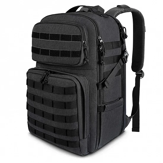 Σακίδιο πλάτης Military 32L 17,3” Matein 6056 μαύρο