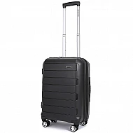 Βαλίτσα καμπίνας N1312 Newcom 50x22x36 cm μαύρο
