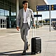 Βαλίτσα καμπίνας N1312 Newcom 50x22x36 cm μαύρο
