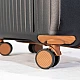 Βαλίτσα σκληρή Newcom N1596 (PP) καμπίνας 56x22x37 cm μαύρο