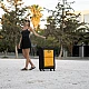 Βαλίτσα Μεγάλη Υφασμάτινη 23+ κιλών Newcom N1618/70 yellow