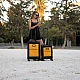 Βαλίτσες Υφασμάτινες σετ Newcom μικρή μεσαία N1618 yellow
