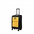 Βαλίτσα Newcom N1618 Υφασμάτινη καμπίνας 45X34,5X18 cm  yellow