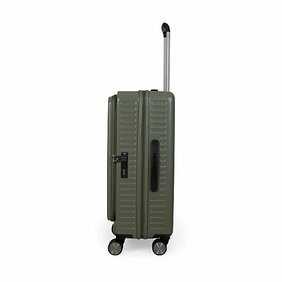 Βαλίτσα μεγάλη με ρόδες Newcom (ABS+PC) N1605/70 green
