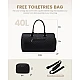 Σετ Σακ βουαγιάζ ταξιδιού 40 L Lovevook UB1972 black