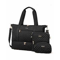 Σετ Σάκος ταξιδιού νεσεσέρ τσάντα 40 L Lovevook UB3012 black