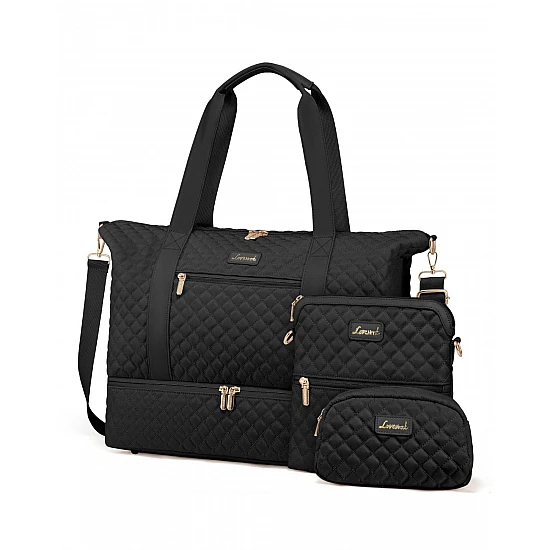 Σετ Σάκος ταξιδιού νεσεσέρ τσάντα 40 L Lovevook UB3012 black