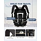 Σακίδιο ταξιδιού για γυναίκες 40L Carry on 17,3" WB2029 black/gray