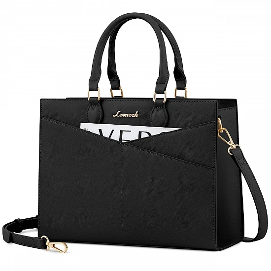 Γυναικεία τσάντα χειρός Lovevook 16'' WB3166 black