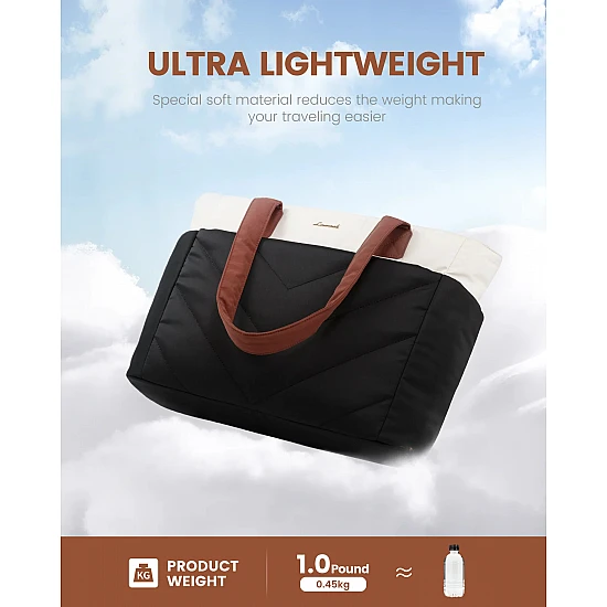Τσάντα Laptop Γυναικεία Lovevook WB5036 beige black brown
