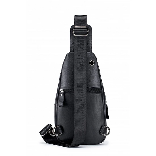 Δερμάτινο τσαντάκι body Bull Captain XB 095 μαύρο