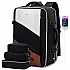 Σακίδιο καμπίνας 40L Carry on 17,3" UB2194 black/beige