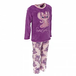 Παιδική Πιτζάμα Κοριτσίστικη Fleece 4-8 Ετών Lilo and Stitch TWOSIE-LILO-G  ΜΩΒ