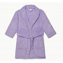 Παιδική Ρόμπα Χειμερινή Σταυρωτή  με Ζώνη Fleece 8-12 Minerva 96-62135-364 LAVENDER