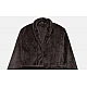 Ανδρική Ρόμπα Χειμερινή Σταυρωτή  με Ζώνη Fleece Minerva 96-71212-590 ΓΚΡΙ