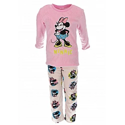 Παιδική Πιτζάμα Κοριτσίστικη Fleece 4-8 Ετών DISNEY Minnie Mouse TWOSIE-MINNIE ροζ