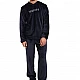 Ανδρική Πιζάμα Χειμερινή Fleece V Λαιμόκοψη Lydia Creations Mario Uomo 25658 ΜΠΛΕ ΣΚΟΥΡΟ