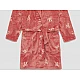 Παιδική Ρόμπα Χειμερινή Σταυρωτή  με Ζώνη Bows Fleece 6-12 Minerva 96-62442-552 ΡΟΖ