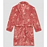 Παιδική Ρόμπα Χειμερινή Σταυρωτή  με Ζώνη Bows Fleece 6-12 Minerva 96-62442-552 ΡΟΖ