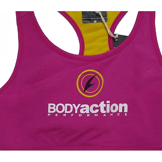 Γυναικείο αθλητικό μπουστάκι BODY ACTION 041303-10-12A ΦΟΥΞΙΑ