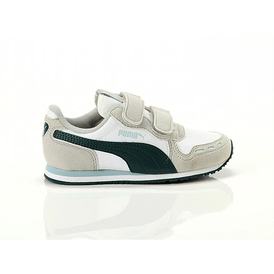 Υπόδημα αθλητικό PUMA CABANA RACER SL 360732-57 λευκό/πράσινο