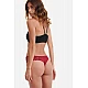 Γυναικείο εσώρουχο δαντέλα string Lace Thong WALK W2019-1-27 Γκρενά