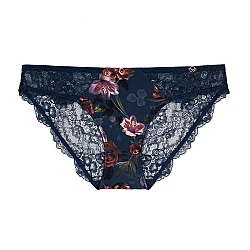 Γυναικείο εσώρουχο δαντέλα Slip Dorina MYSTIC BRIF CLASSIC ECO D000846MI033-IK0025 Μπλε