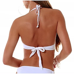 Γυναικείο μαγιό Μονόχρωμο Bikini top Super push up Bluepoint 26066090-01 ΛΕΥΚΟ