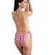 Γυναικείο μαγιό ρυθμιζόμενο τρίγωνο Bikini Top LUREX ZEBRA Blu4u 23366125-06 ΦΟΥΞΙΑ