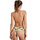 Γυναικείο μαγιό Bikini Bottom Brazilian Floral με κορδόνι Animal print BANANA LEAVES BLU4U 23365030-10 ΡΟΖ