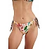 Γυναικείο μαγιό Bikini Bottom Brazilian Floral με κορδόνι Animal print BANANA LEAVES BLU4U 23365030-10 ΡΟΖ