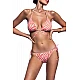 Γυναικείο μαγιό Brazilian Bikini Slip Χαμηλόμεσο Κορδόνια Animal Print Bluepoint 23065040-20 ΚΟΡΑΛΙ