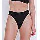 Γυναικείο Eσώρουχο Slip Βαμβακερό Sloggi GO CASUAL HIGH LEG 10217789 - 0004 ΜΑΥΡΟ